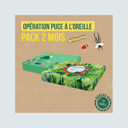 Enquête En Cavale - Pack 2 mois "Opération Puce à l'Oreille" made in France