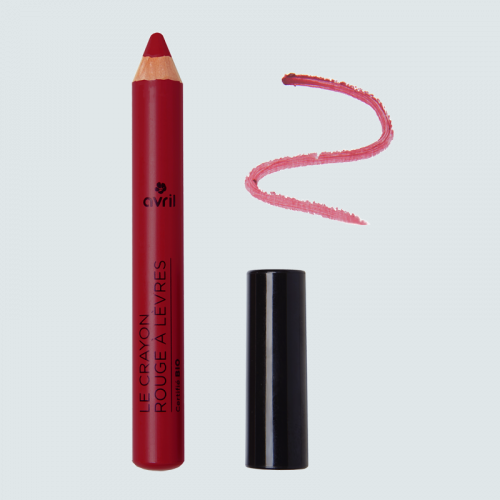 Crayon rouge à lèvres Châtaigne -  Certifié bio made in France