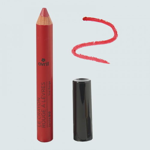 Crayon rouge à lèvres Vrai Rouge - Certifié bio made in France