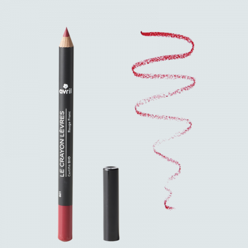 Crayon contour des lèvres Rouge Franc - Certifié bio made in France