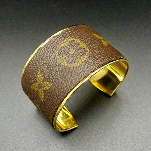 Bracelet de créateur en plaqué or origine France